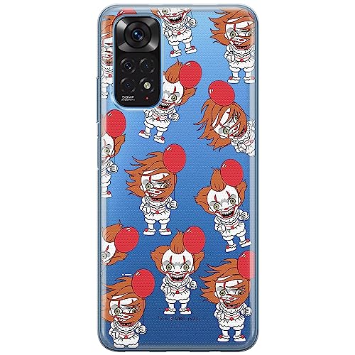 ERT GROUP etui na telefon Xiaomi Redmi Note 11T 5G/11S 5G/POCO M4 Pro 5G, case oryginalny i oficjalnie licencjonowany przez Horror, wzór It 007, plecki z TPU częściowo przeźroczyste