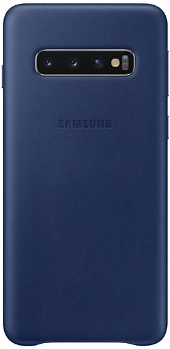 Samsung Leather View Cover do Galaxy S10 Granatowy EF-VG973LNEGWW