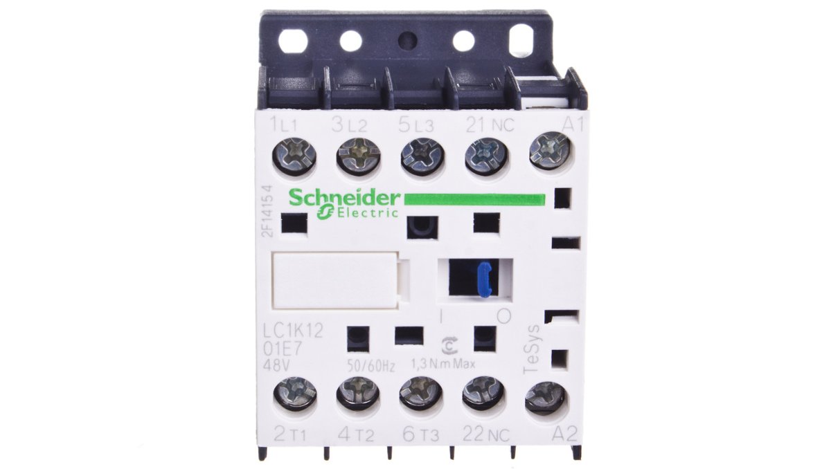 Schneider Electric Stycznik mocy 12A 3P 48V AC 0Z 1R LC1K1201E7