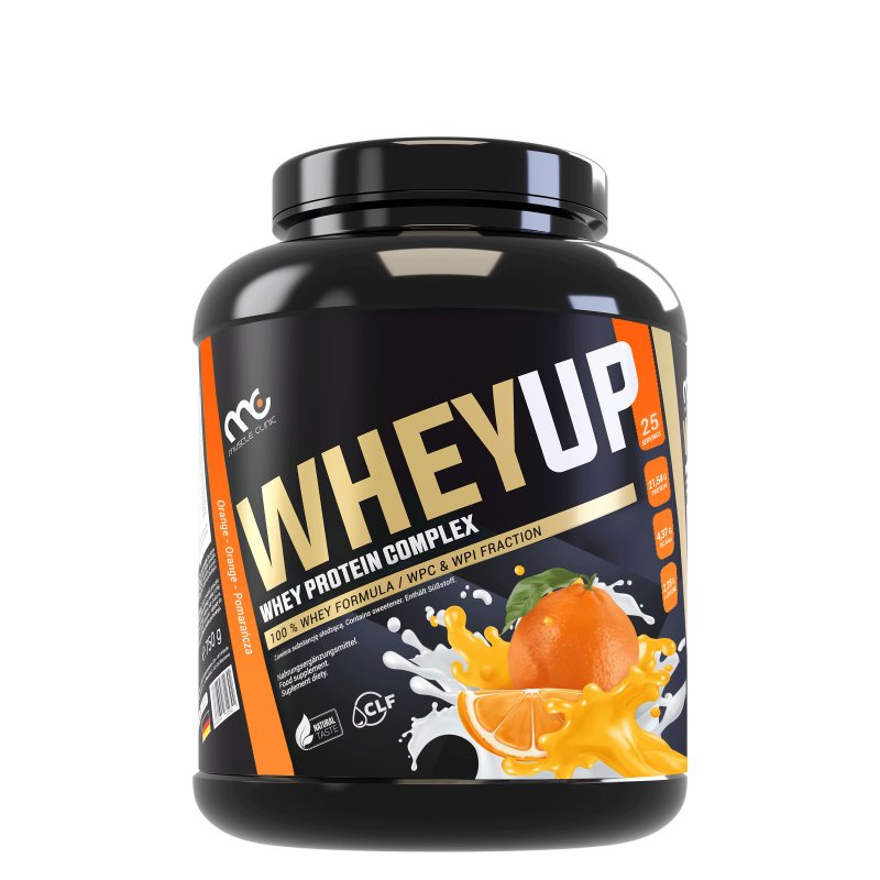 MUSCLE CLINIC WheyUP 750g POMARAŃCZA