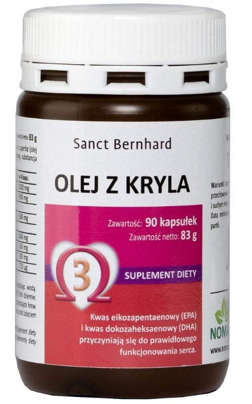 Sanct Bernhard Kräuterhaus KG Olej z kryla (90 kaps.)