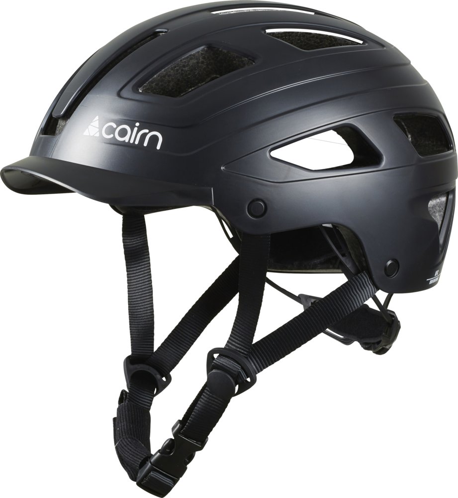 CAIRN CLARKE Kask rowerowy miejski, czarny