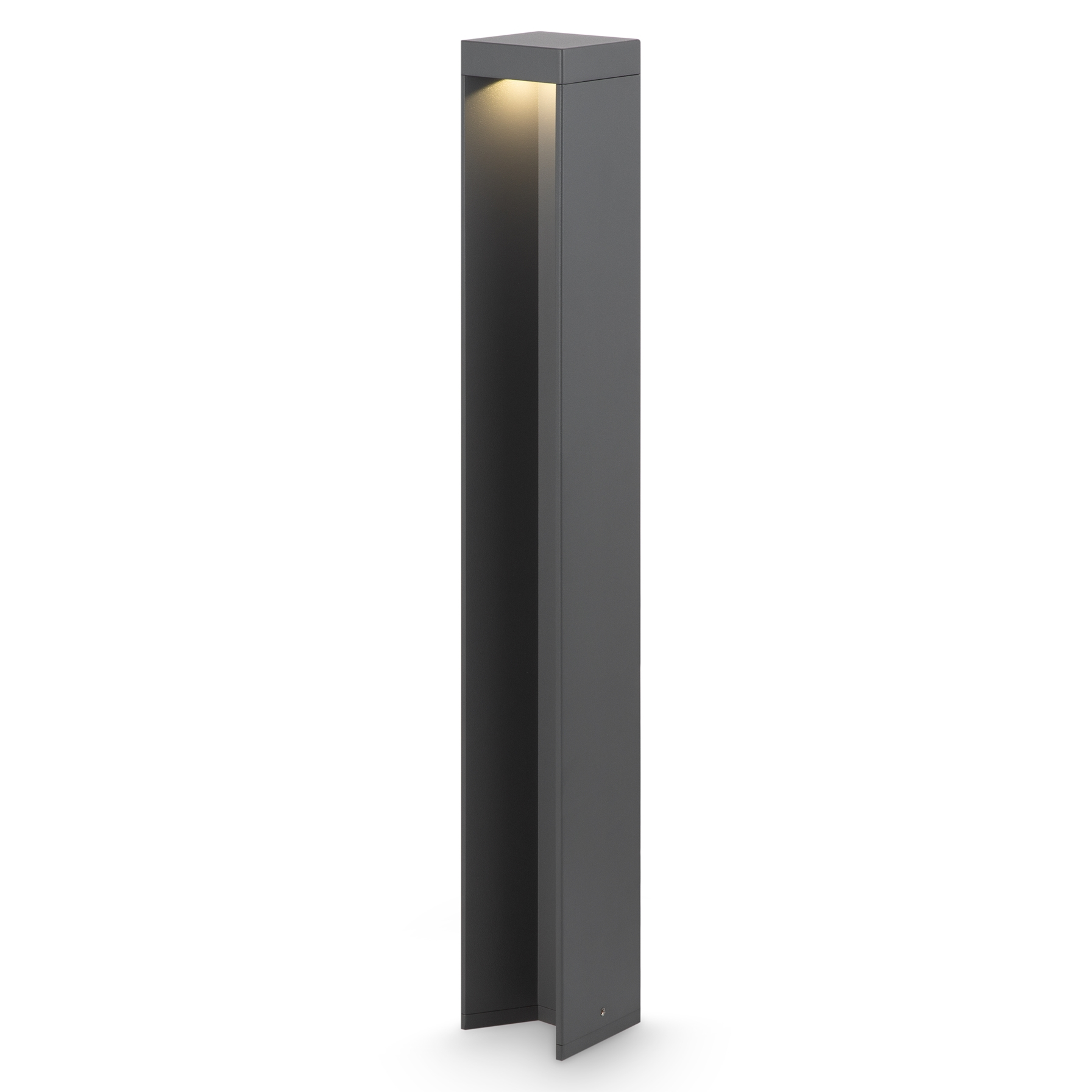 Słupek zewnętrzny ogrodowy Essen O596FL-L9GR4K1 LED 9W szary