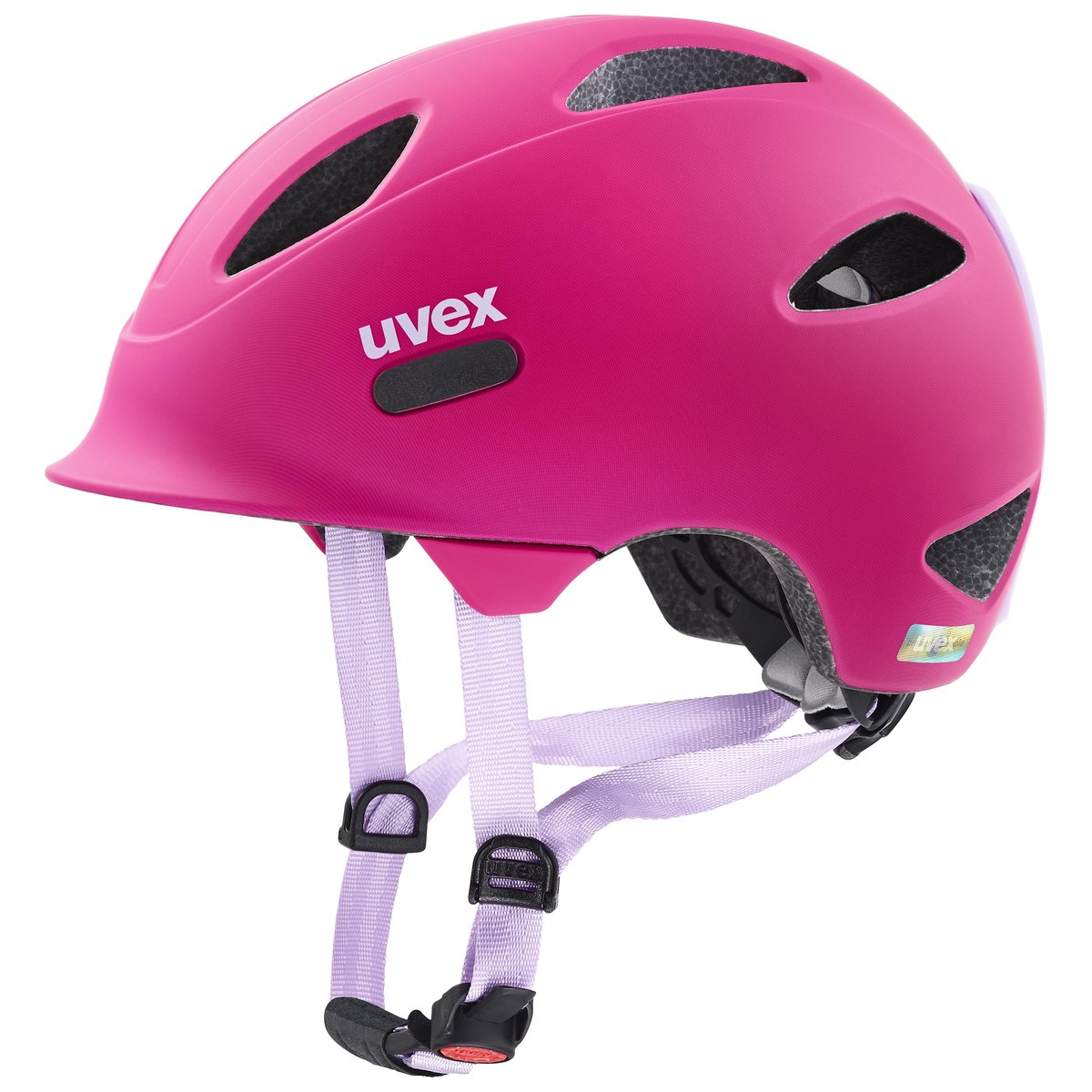 UVEX, kask rowerowy, oyo berry-purple mat 46-50