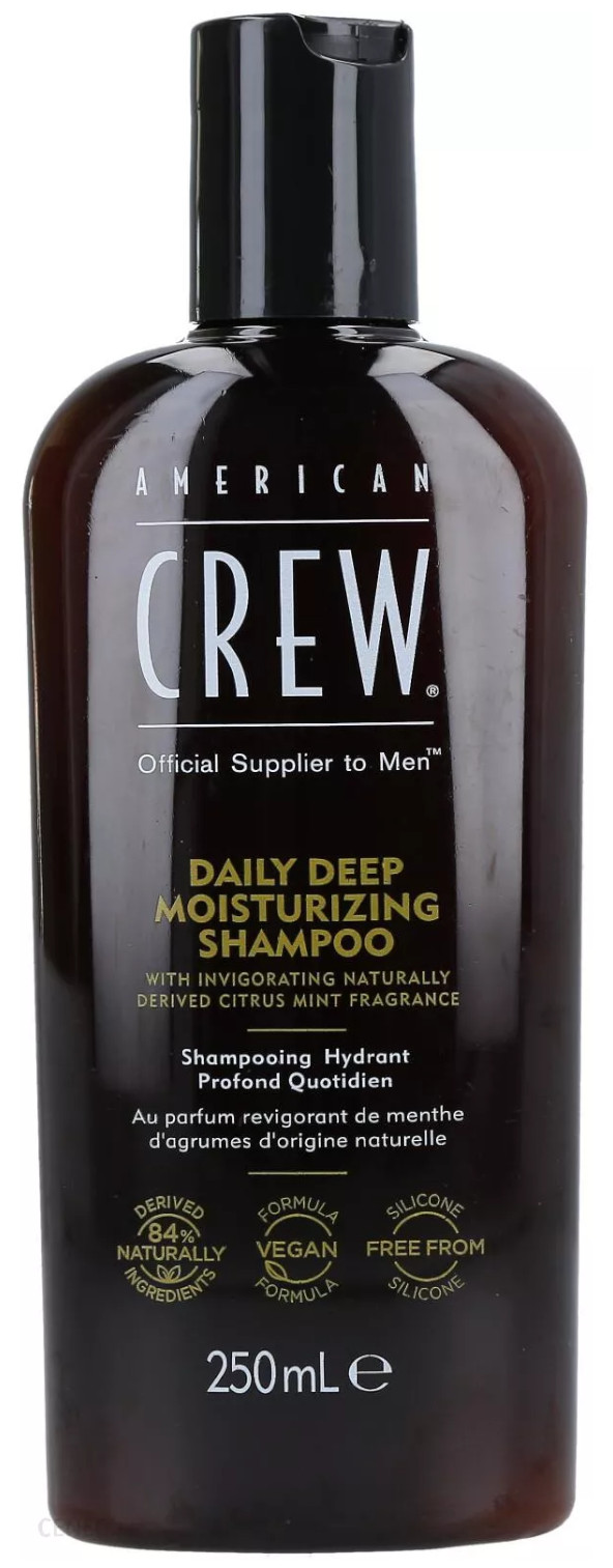 American Crew Daily Moisturizing, szampon nawilżający dla panów, 250ml