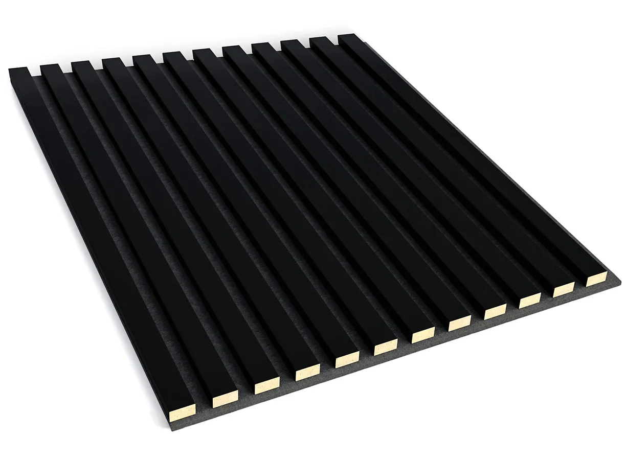 Elior Panele akustyczne 6 szt. czarny mat N1-R04