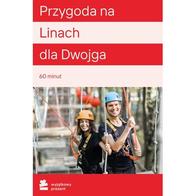 Karta podarunkowa WYJĄTKOWY PREZENT Przygoda na Linach dla Dwojga