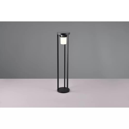 Carmo H60,5 LED lampa ogrodowa dogruntowa solarna z czujnikiem ruchu antracyt 441069132