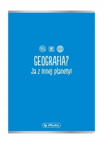 Herlitz Zeszyt A5/60k kratka Her Geografia Fol A 5