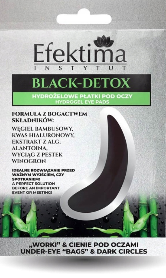 Płatki Hydrożelowe Pod Oczy Black Detox
