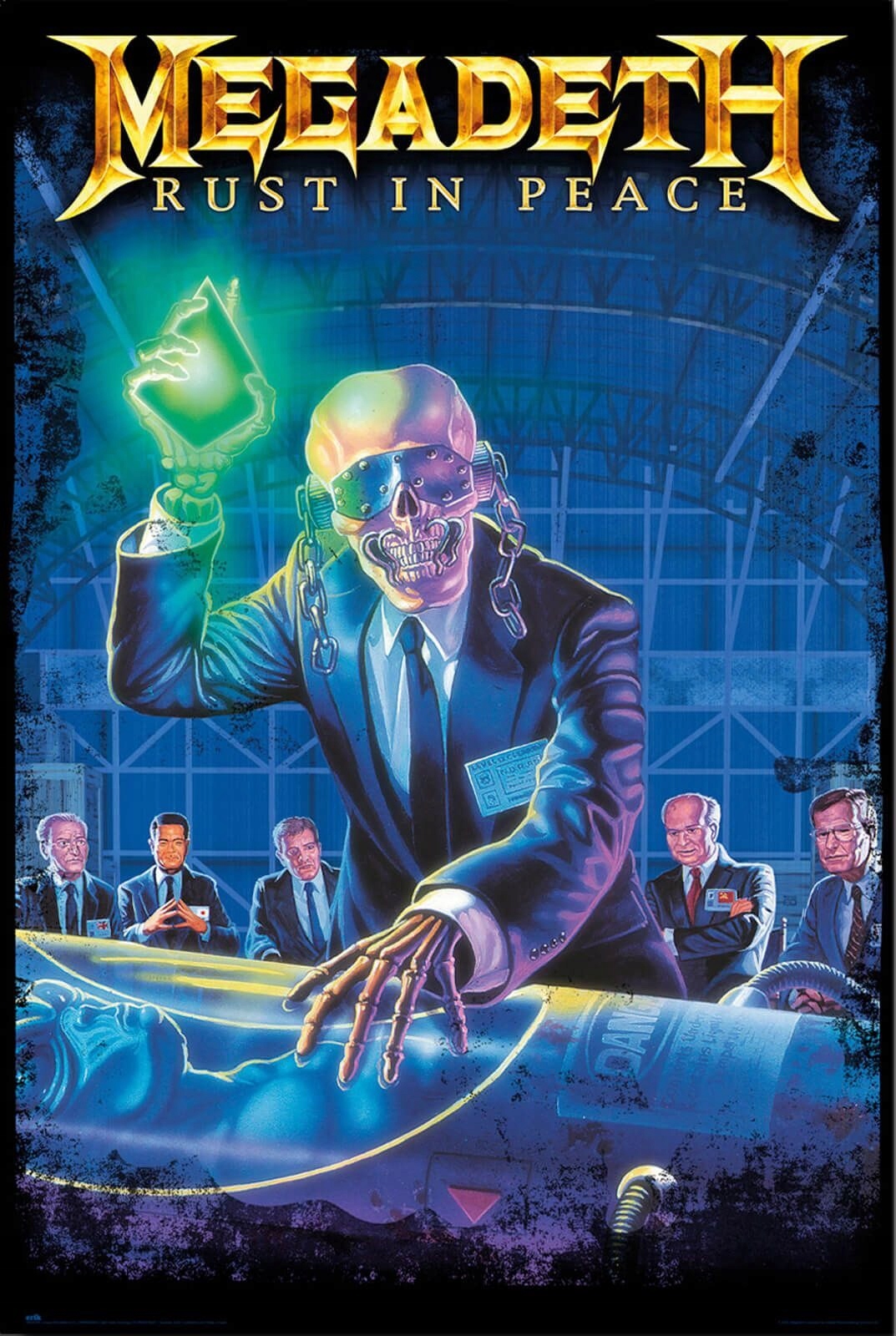Megadeth Rust In Peace - Plakat