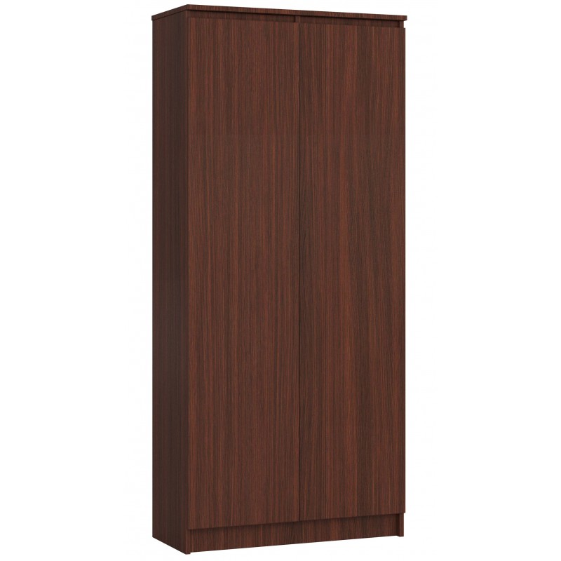 Fabryka mebli akord REGAŁ BIUROWY SZAFA R 80cm CLP 2 DRZWI 8 PÓŁEK WENGE RP0PREGVEN007