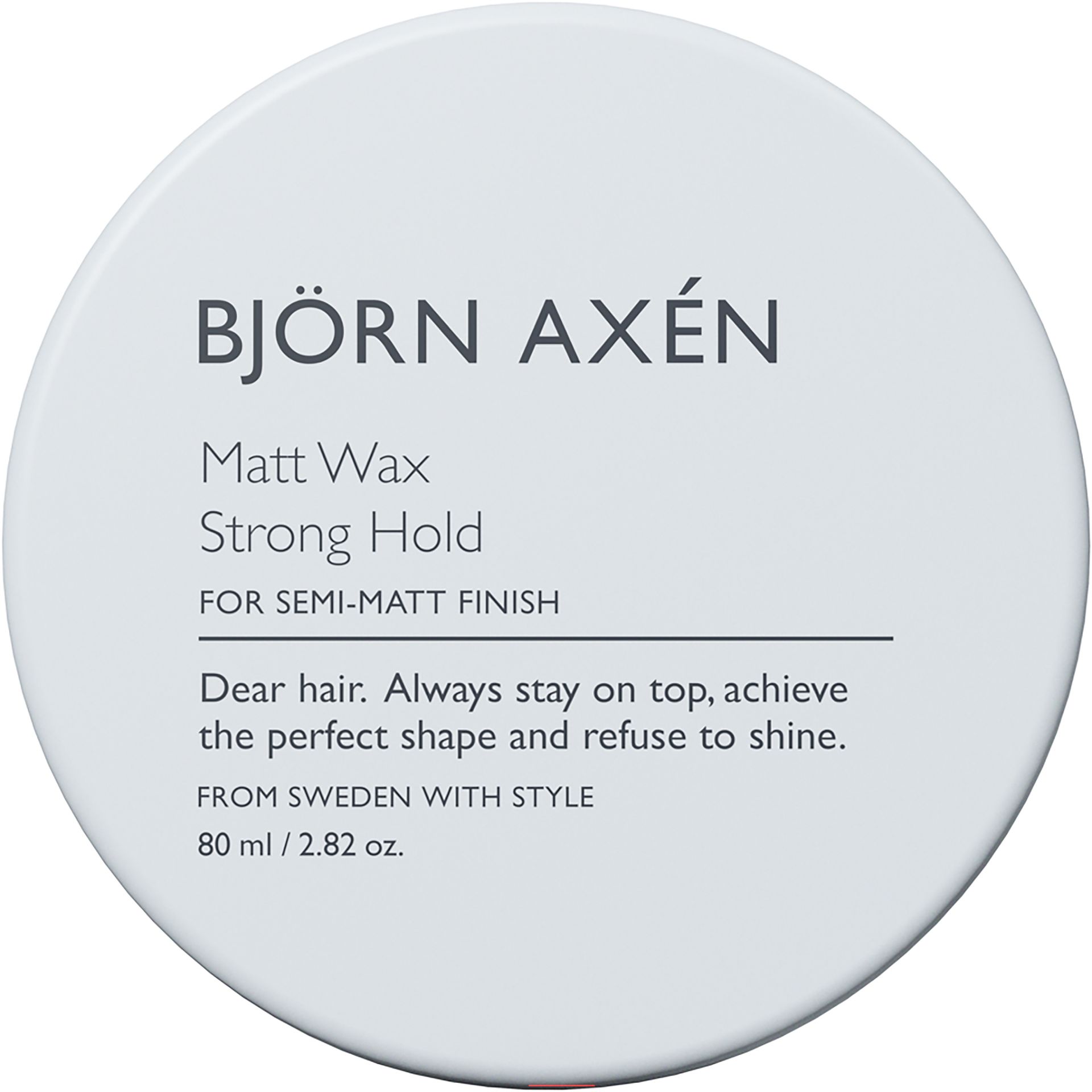 BJÖRN AXÉN Matt Wax Strong Hold 80 ml 80.0 ml