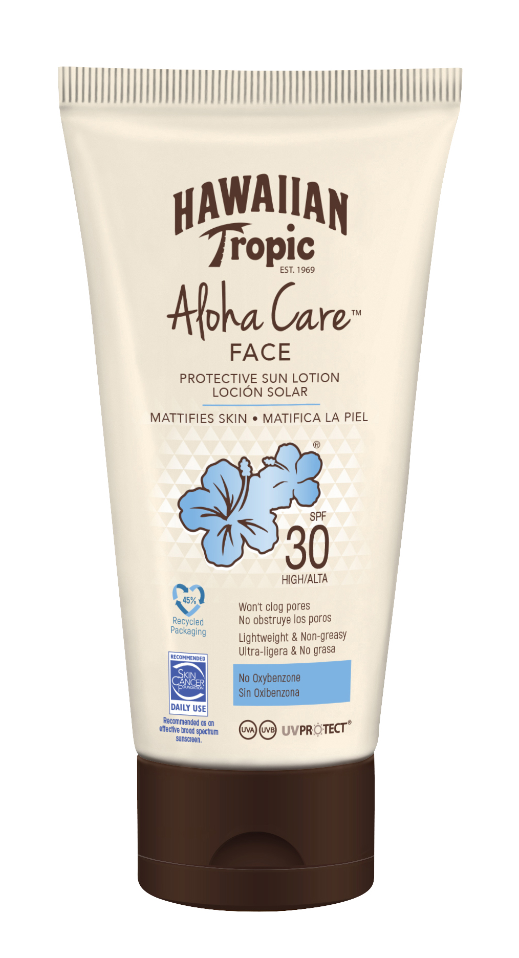 Hawaiian Tropic Ochronny, matujący krem do twarzy SPF31 90ml