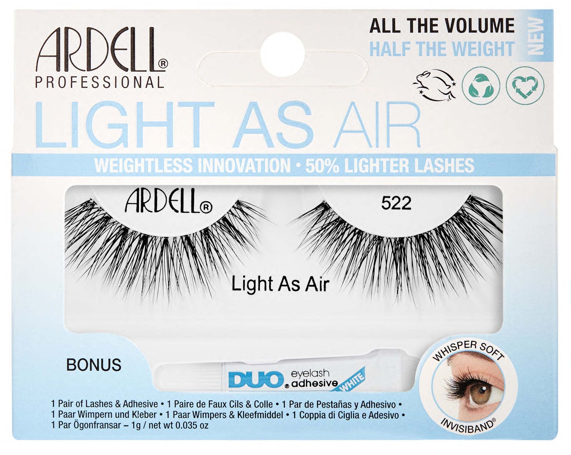 Ardell Light as Air Lash 521 - Sztuczne rzęsy 522