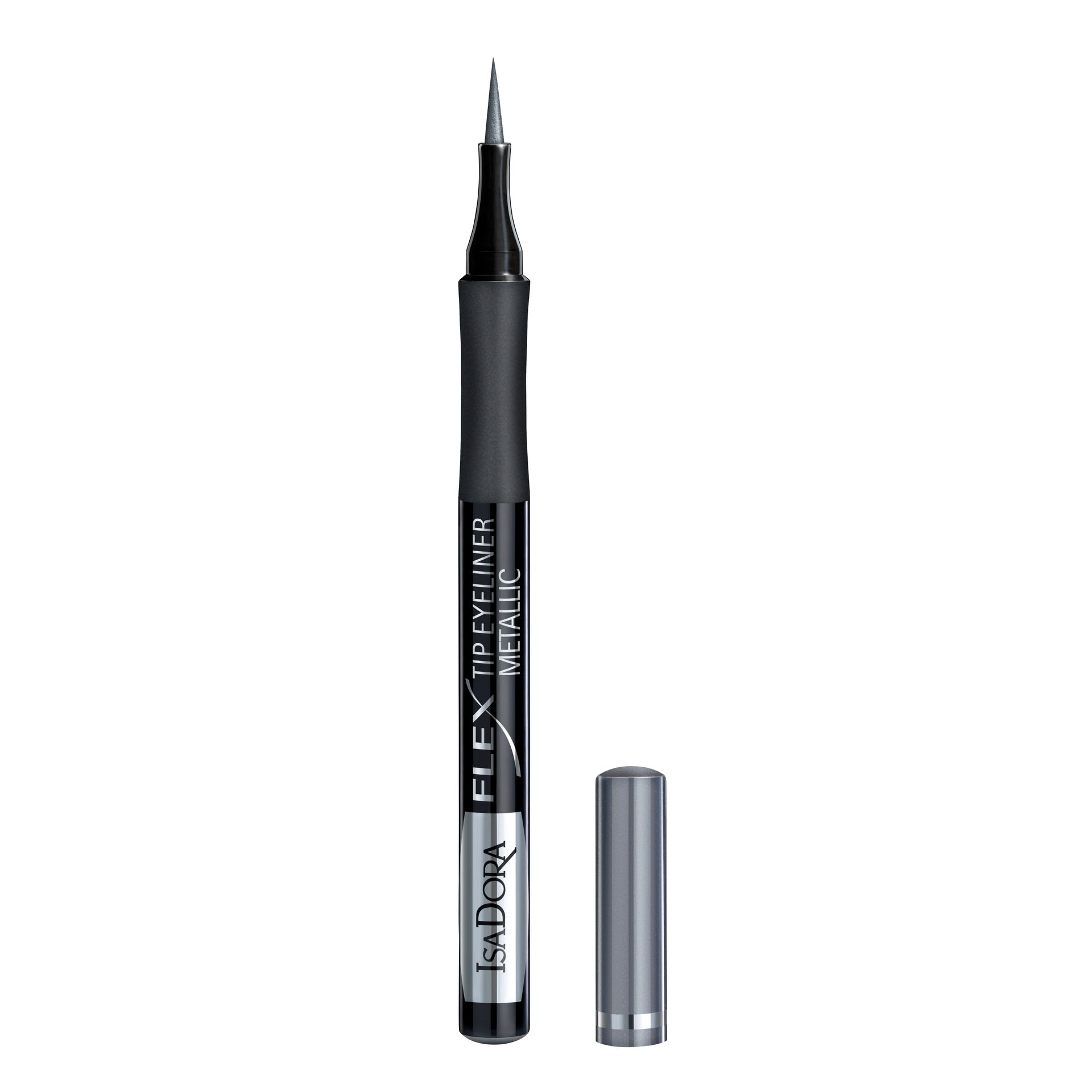 IsaDora Flex Tip Eyeliner Metallic Silver