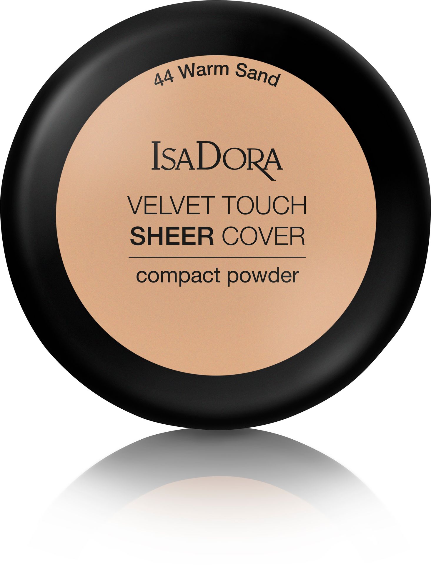 IsaDora Velvet Touch Sheer Cover Compact Powder 44 Warm Sand