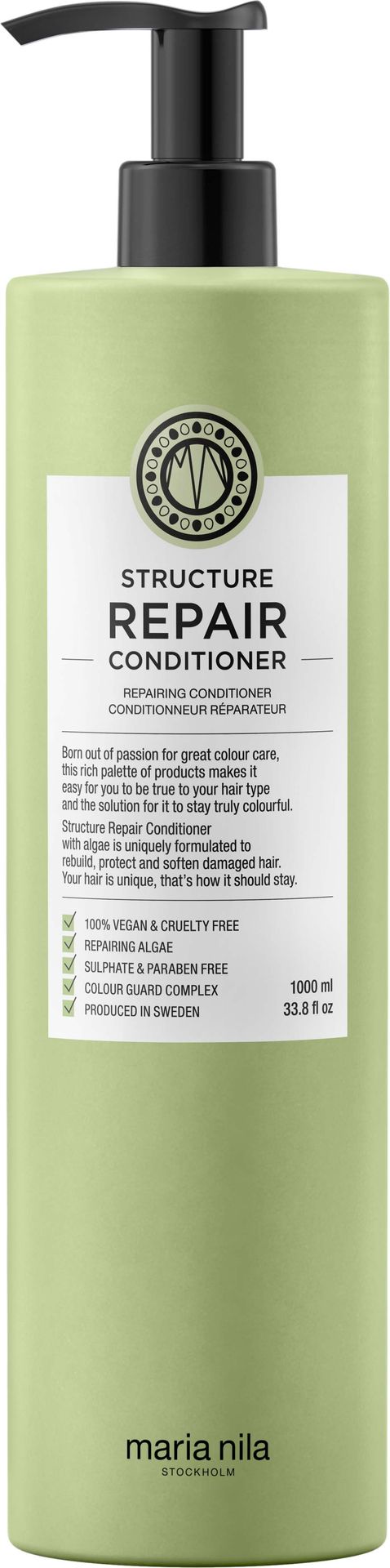 Maria Nila Maria nila Structure Repair Conditioner, 1 L MN-3604