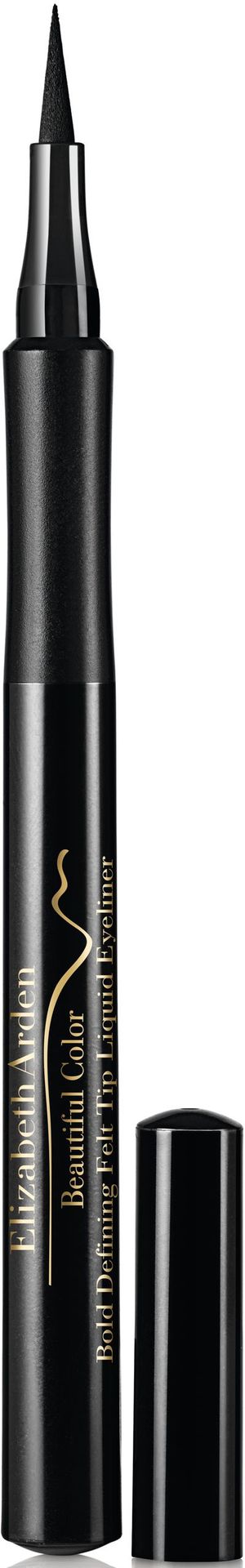 Elizabeth Arden Beautiful Color Bold Defining Felt Tip Liquid Eyeliner Seriously Black Ww