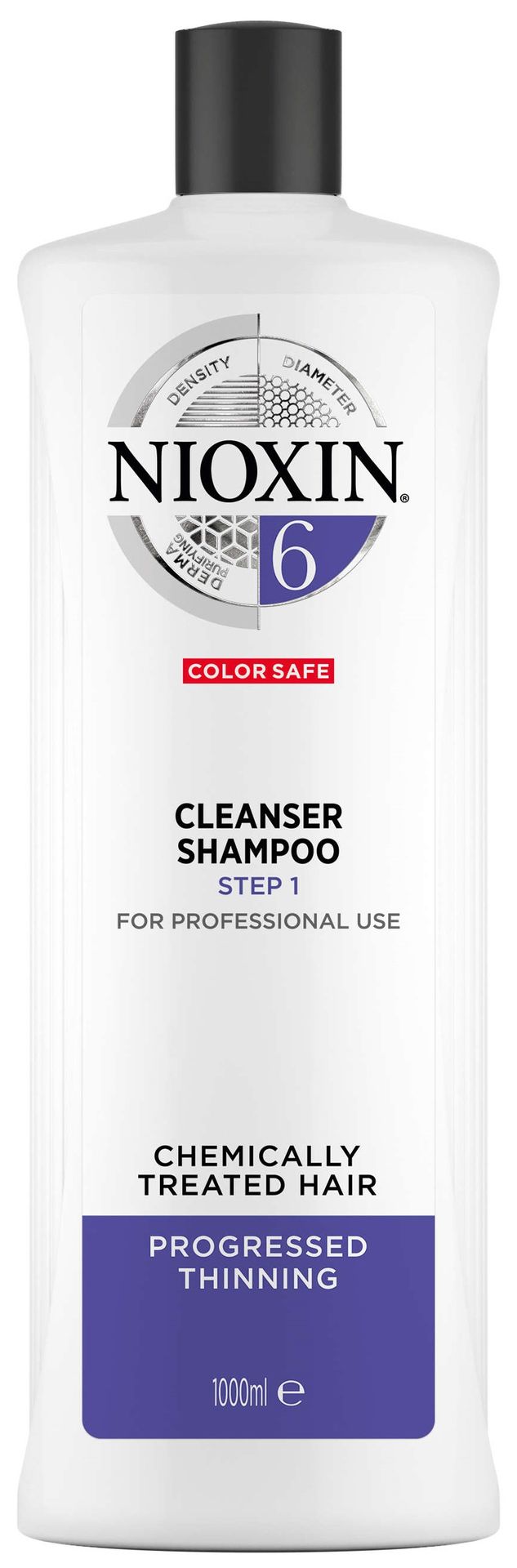Nioxin Włosy poddawane zabiegom chemicznym postępujące przerzedzenie Cleanser Shampoo 1000.0 ml