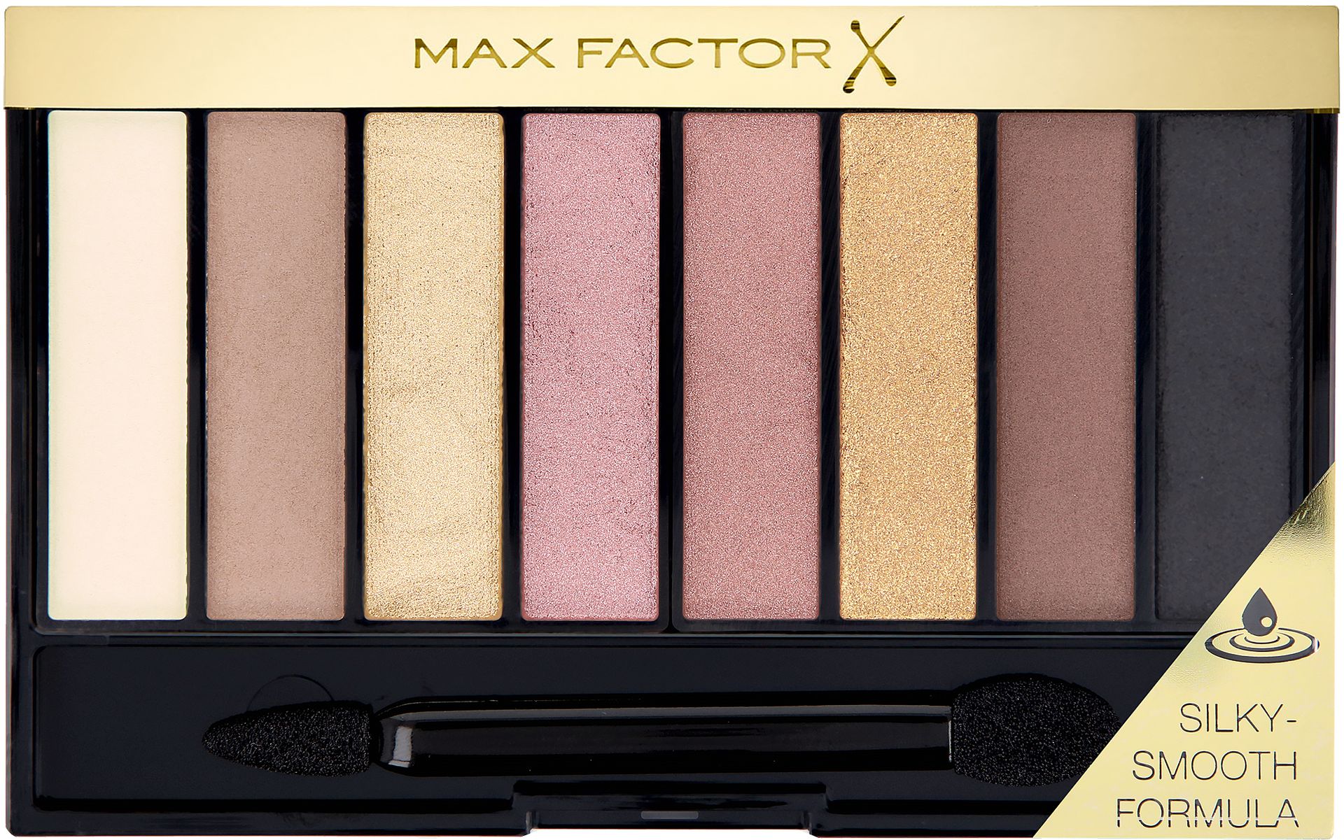 Max Factor Nude Palette paleta cieni do powiek 6.5 g Nr. 02 - Golden Nudes