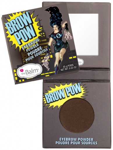 The Balm BROW POW Eyebrow Powder - Puder do brwi-DARK BROWN TB8026-DARK BROWN