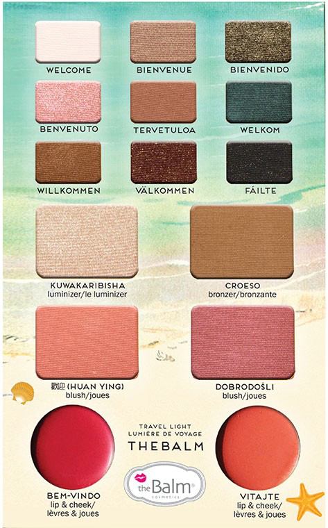 The Balm paleta do makijażu Balm Voyage Vol.2 21,1 g,