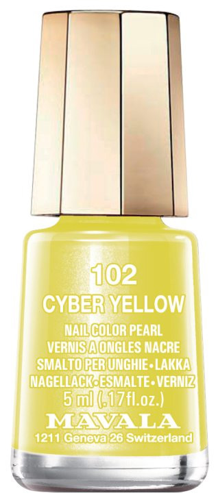Mavala Mini lakier do paznokci 102 Cyber Yellow
