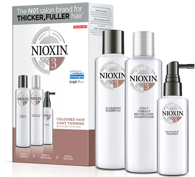 Nioxin Care Care Trial Kit System 3 - Zestaw pielęgnacyjny do włosów 350 ml
