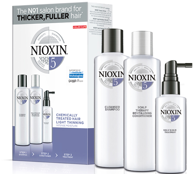 Nioxin Care Care Trial Kit System 5 - Zestaw pielęgnacyjny do  włosów 350 ml