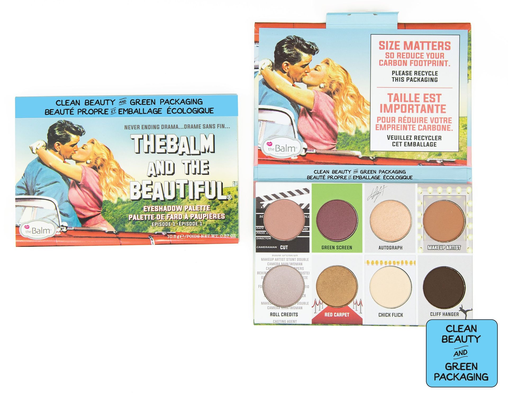 The Balm AND THE BEAUTIFUL Eyeshadows Palette - Paleta 8 cieni do powiek w kremie - Episode 1