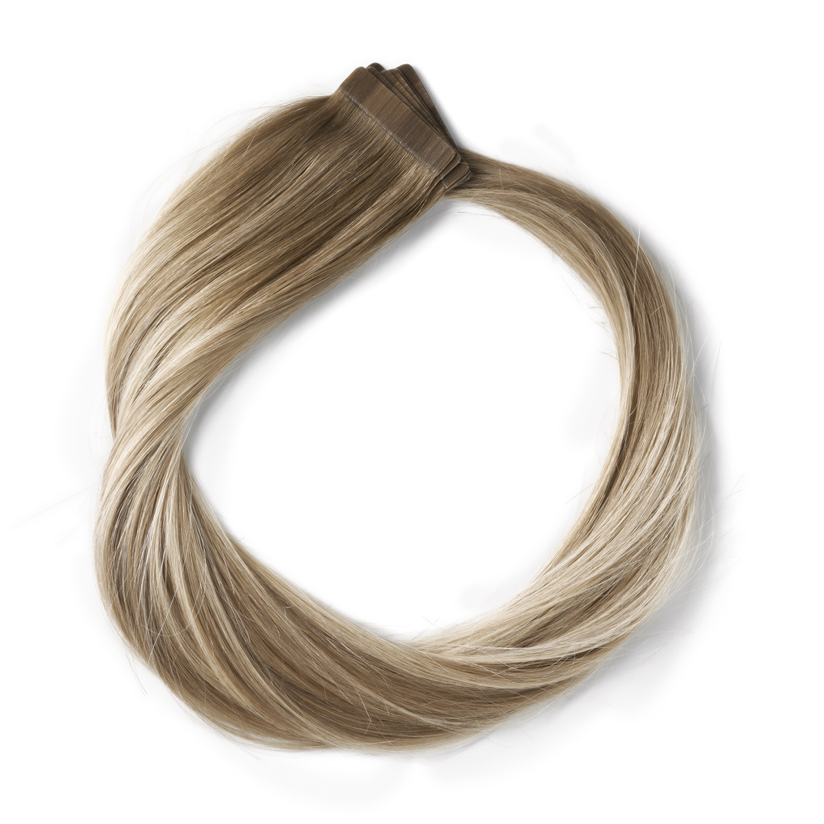 Rapunzel of Sweden Tape-on extensions Basic Tape Extensions Classic 4 50 cm Dark Ashy Blonde Balayage B2.6/10.7