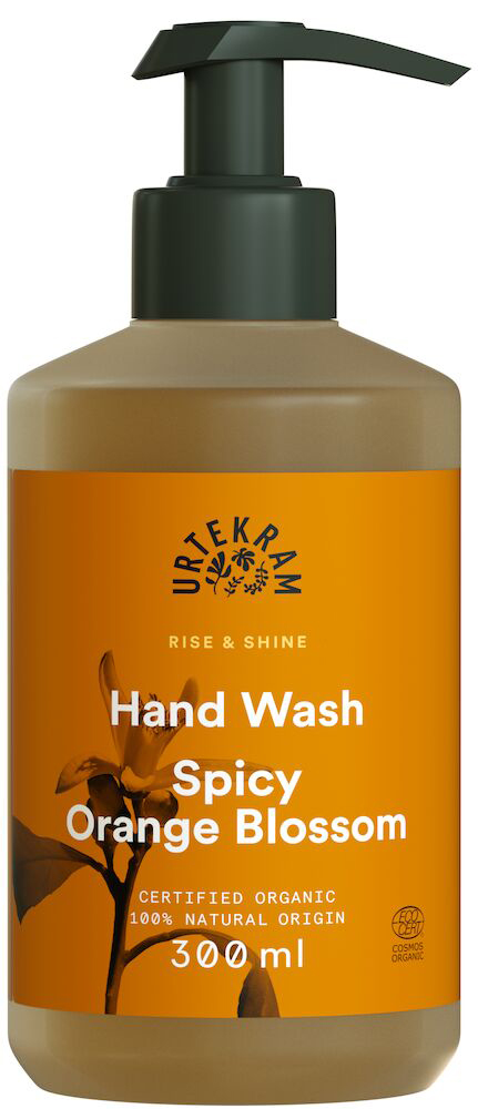 Urtekram Rise & Shine Spicy Orange Blossom Hand Wash - mydło do rąk 300 ml