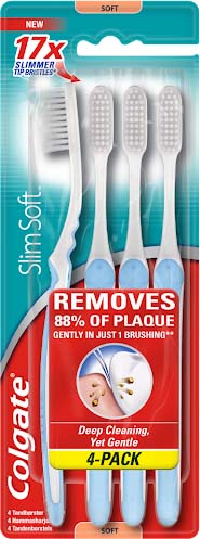 Colgate Toothbrush Slim Soft 4-pack