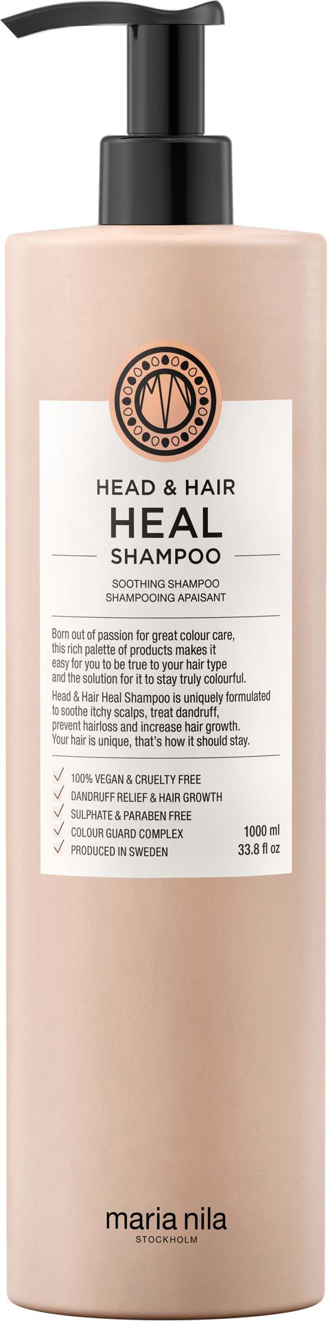 Maria nila Maria Nila Head & Hair Heal szampon do włosów 1000 ml