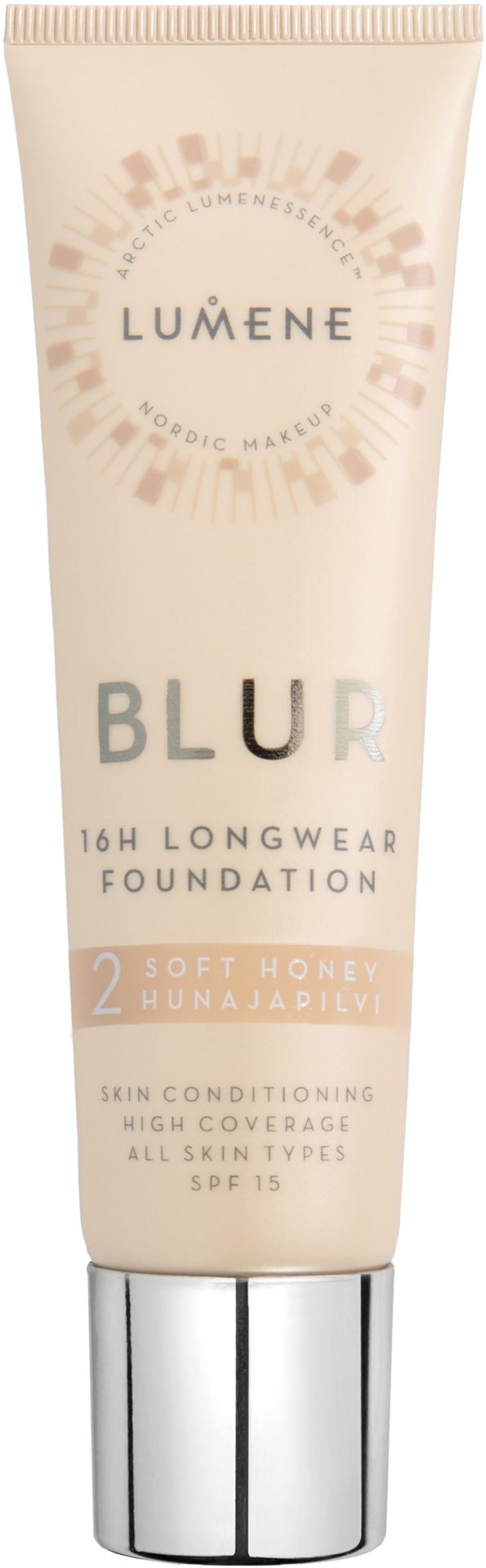 Lumene Blur Foundation podkład wygładzający 2 Soft Honey 30ml