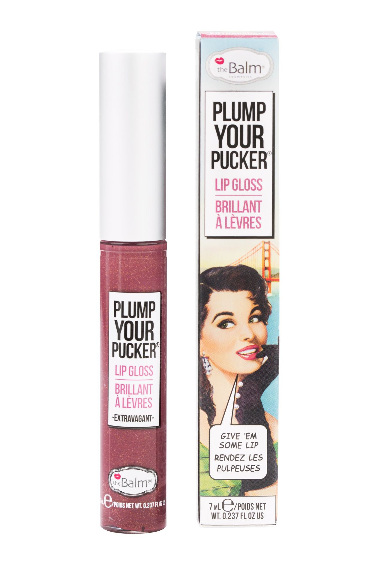 The Balm PLUMP YOUR PUCKER - LIP GLOSS - Błyszczyk do ust - EXTRAVAGANT THEYLBUS-DOUS-01