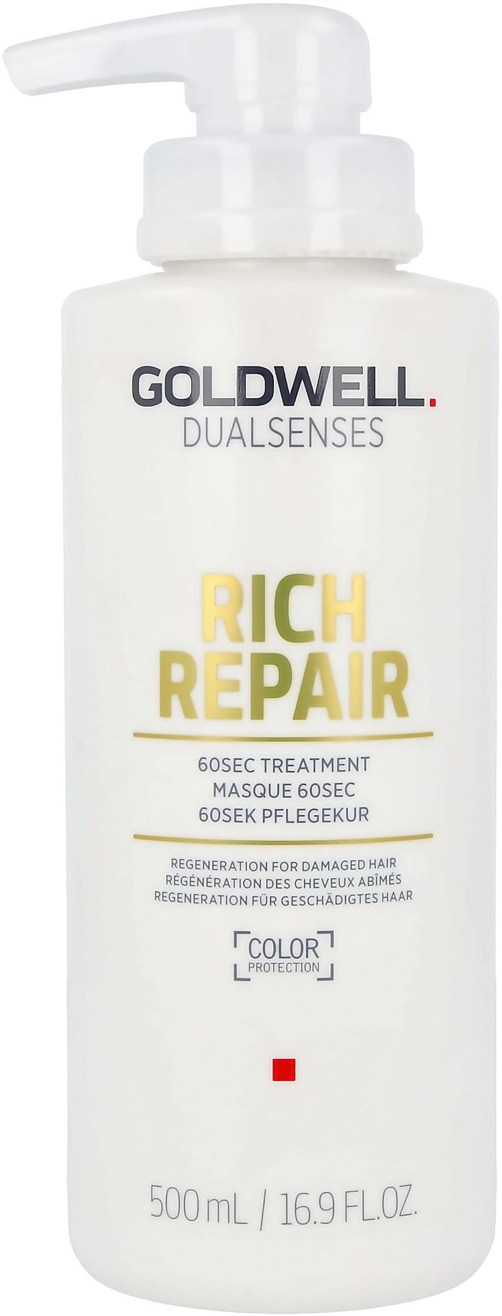 Goldwell DUALSENSES RICH REPAIR 60-sekundowa kuracja do włosów zniszczonych 500ml 0000050154