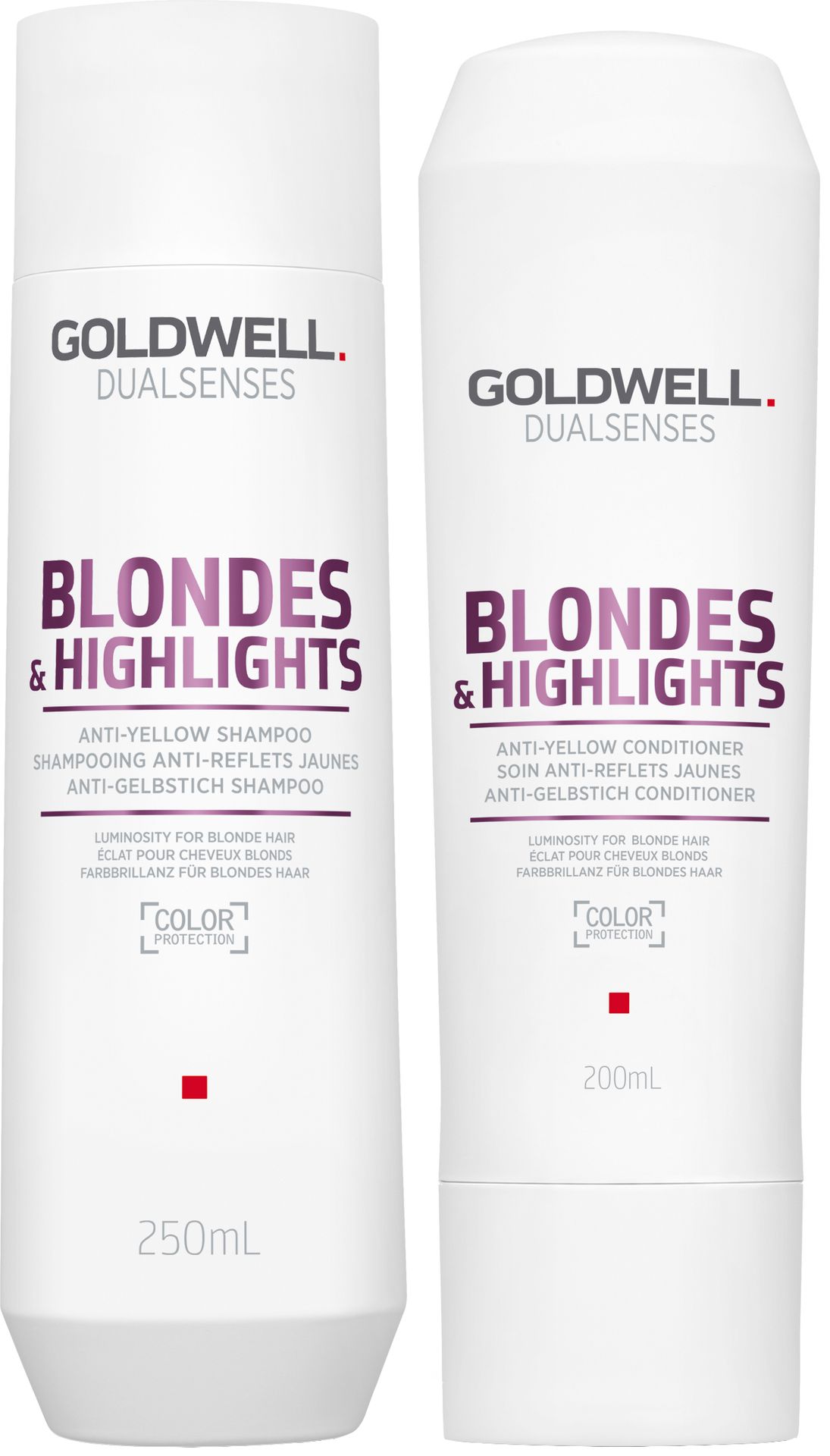 Goldwell Dualsenses Blondes & Highlights Zestaw neutralizujący 200 ml + 250 ml
