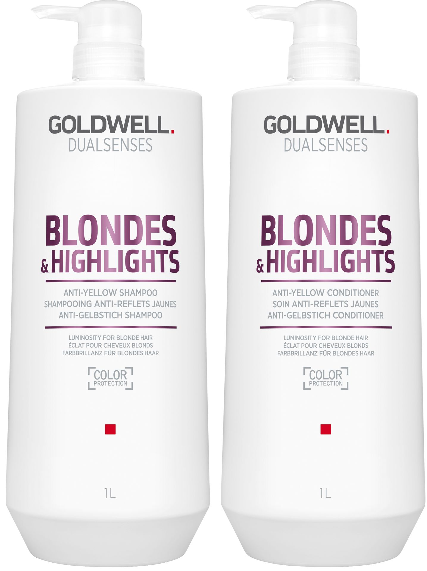 Goldwell Dualsenses Blondes & Highlights Zestaw neutralizujący 2 x 1000 ml