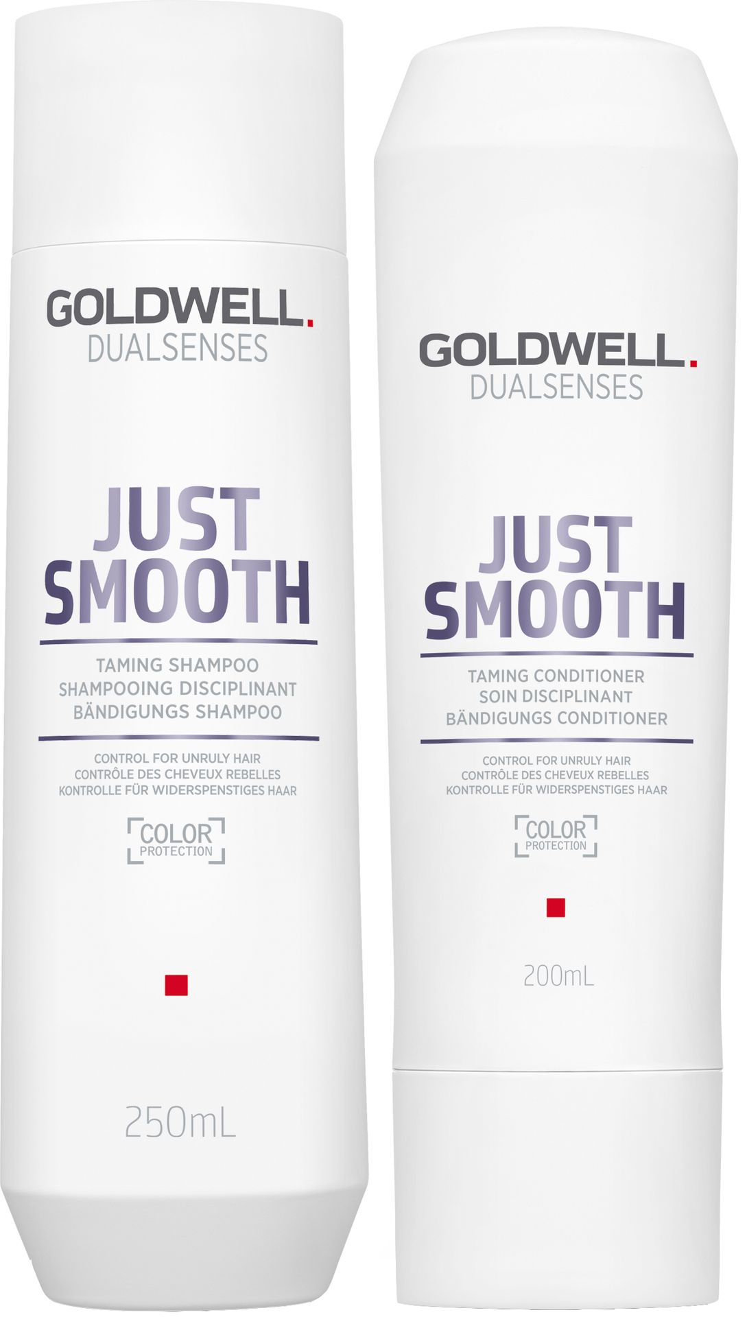 Goldwell Dualsenses Just Smooth Zestaw ujarzmiający 200 ml + 250 ml