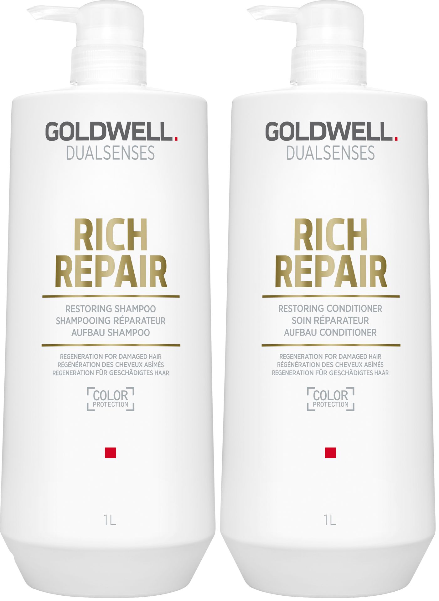 Goldwell Dualsenses Rich repair Zestaw odbudowujący 2 x 1000 ml