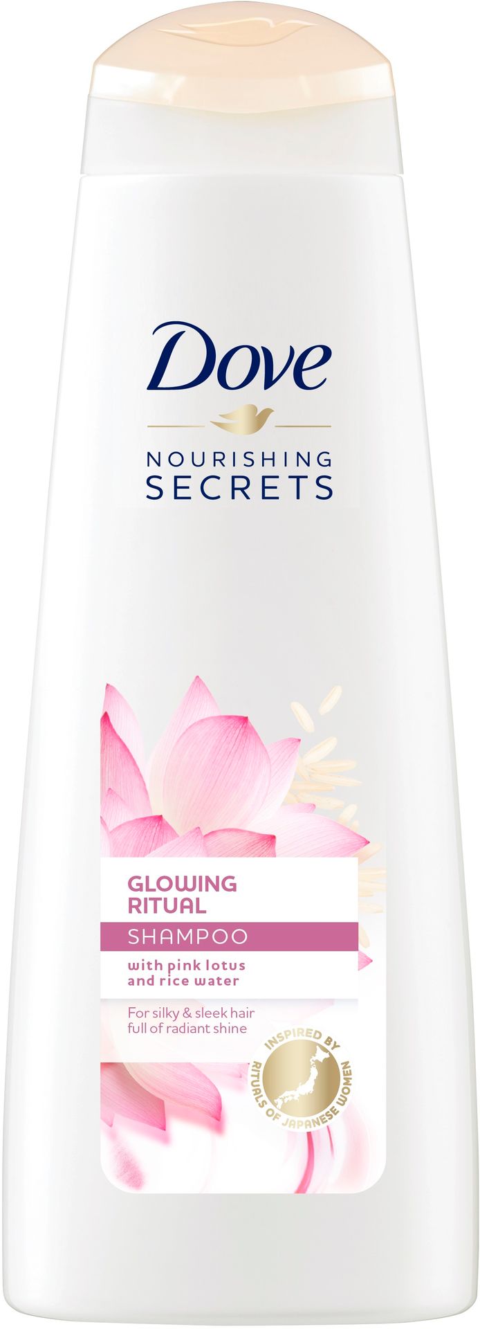Dove Nourishing Secrets, szampon do włosów suchych i matowych, 250 ml