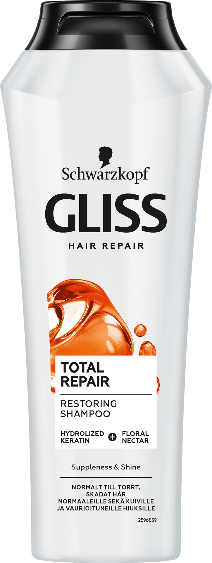 Schwarzkopf Gliss Kur Total Repair 250ml Szampon do włosów