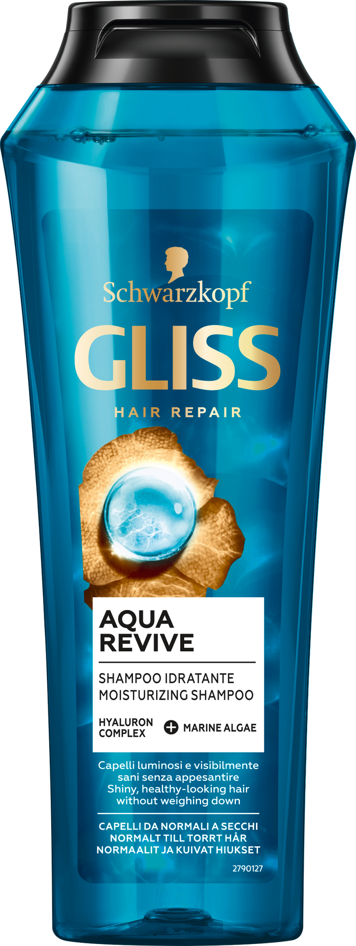Schwarzkopf Gliss Moisturizing Shampoo Aqua Revive - Szampon do włosów 250 ml
