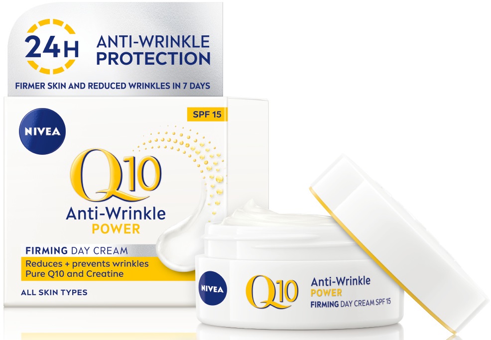 NIVEA Q10 Przeciwzmarszczkowy krem na dzień spf15 50 ml