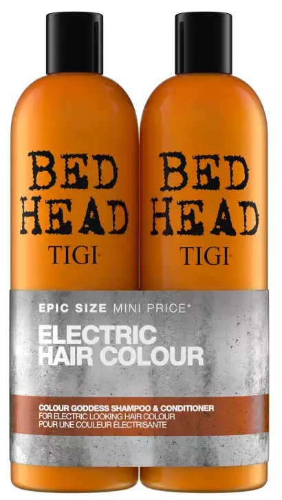 Tigi BED HEAD COLOUR GODDESS Zestaw do włosów farbowanych szampon 750ml + odżywka 750ml 0000012481