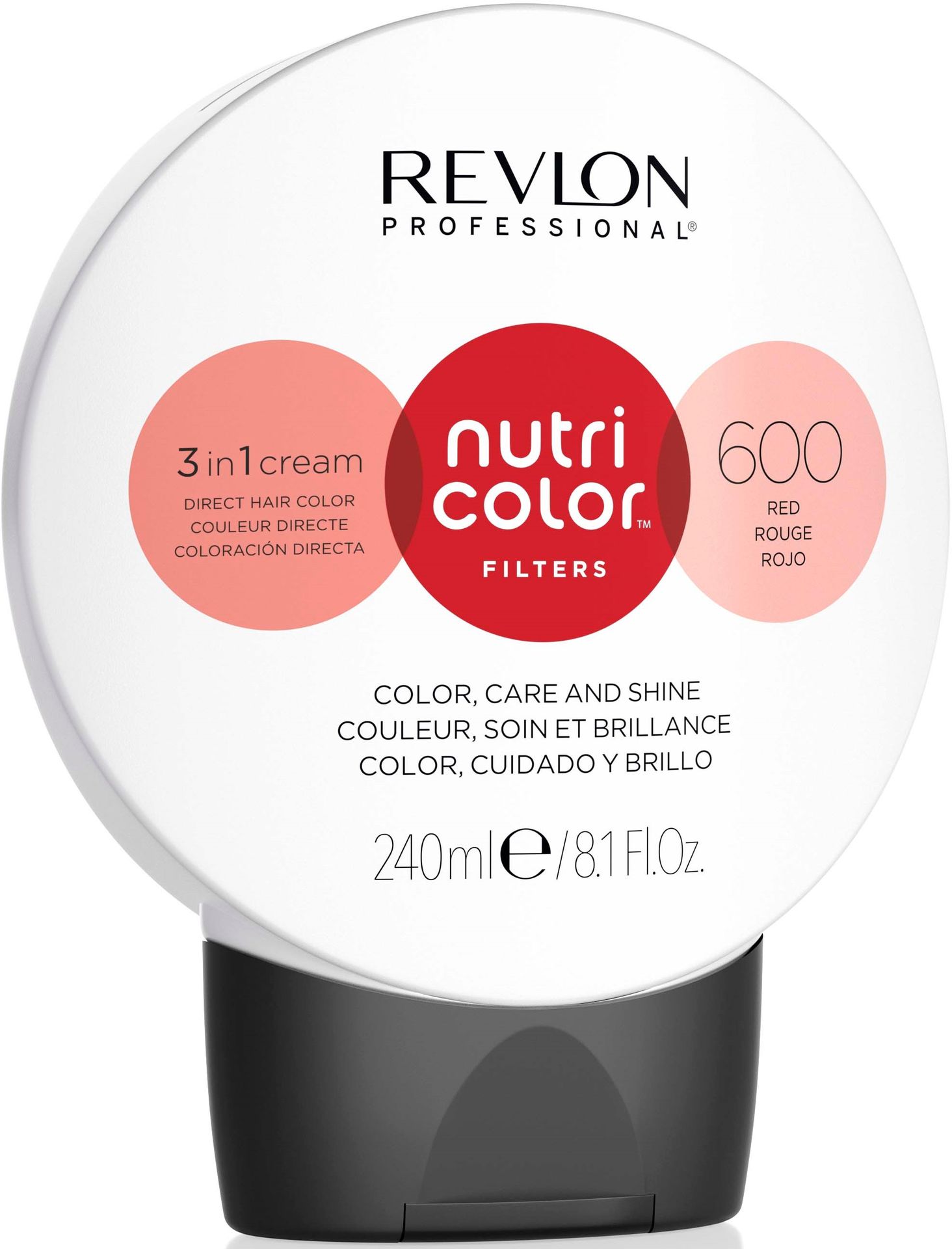 Revlon PROFESSIONAL Nutri Color Filters 600, kulka 240 ml