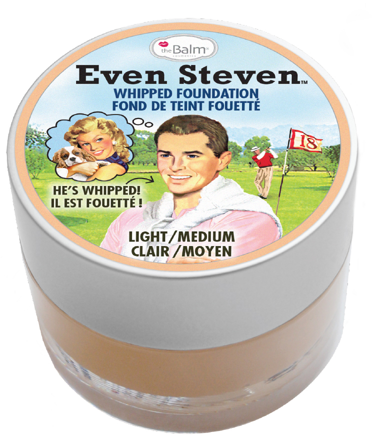 The Balm Even Steven - WHIPPED FOUNDATION - Kremowy podkład do twarzy - LIGHT/MEDIUM THESFPTW-DOTW-01