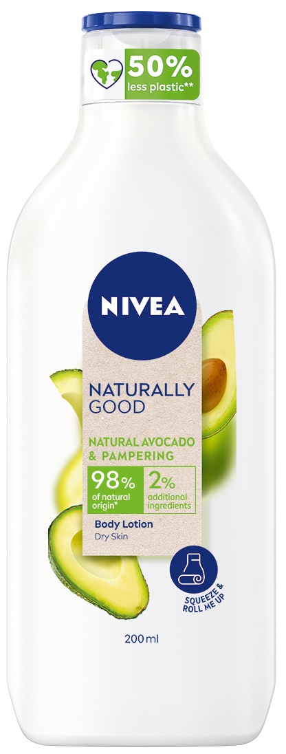 NIVEA Naturally Good Balsam do ciała do skóry suchej 200 ml